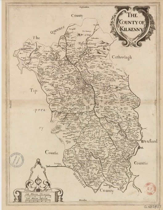 Map of the County of Kilkenny 