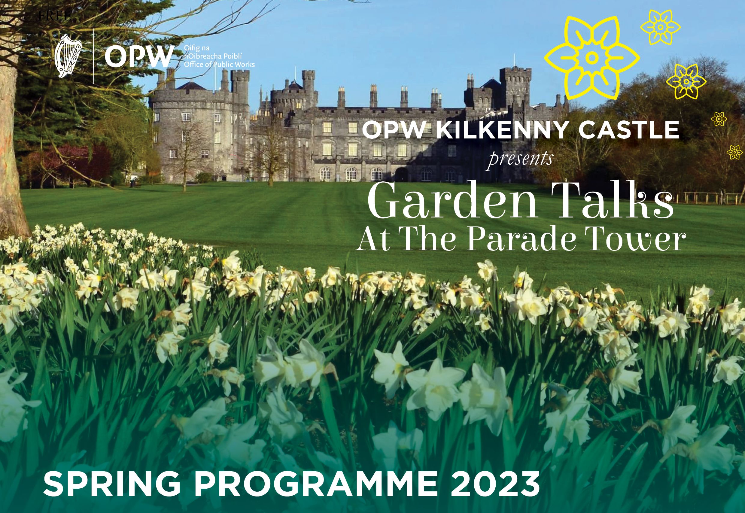 Garden Talks 2023 poster