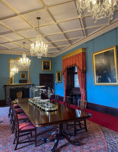Kilkenny Castle dining room.
